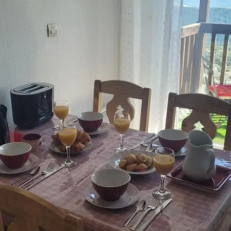 Appartement Les Balcons Du Soleil L Ourson à Font-Romeu-Odeillo-Via Extérieur photo